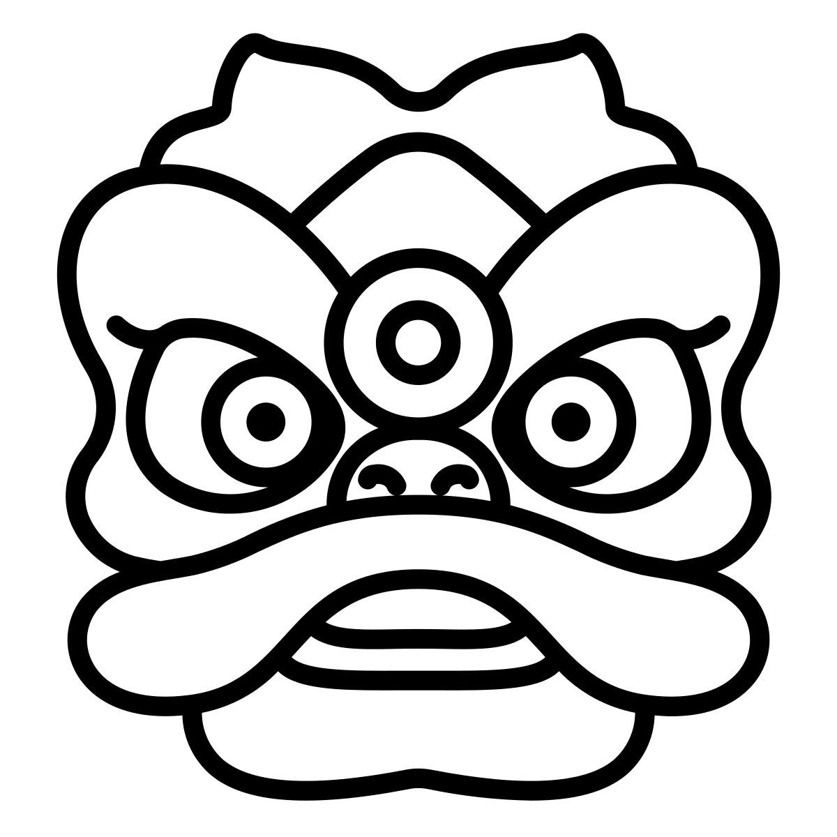 lion dance icon