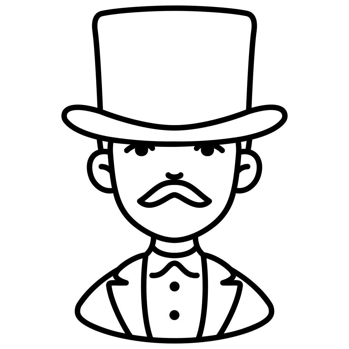 lapin dans un chapeau icon