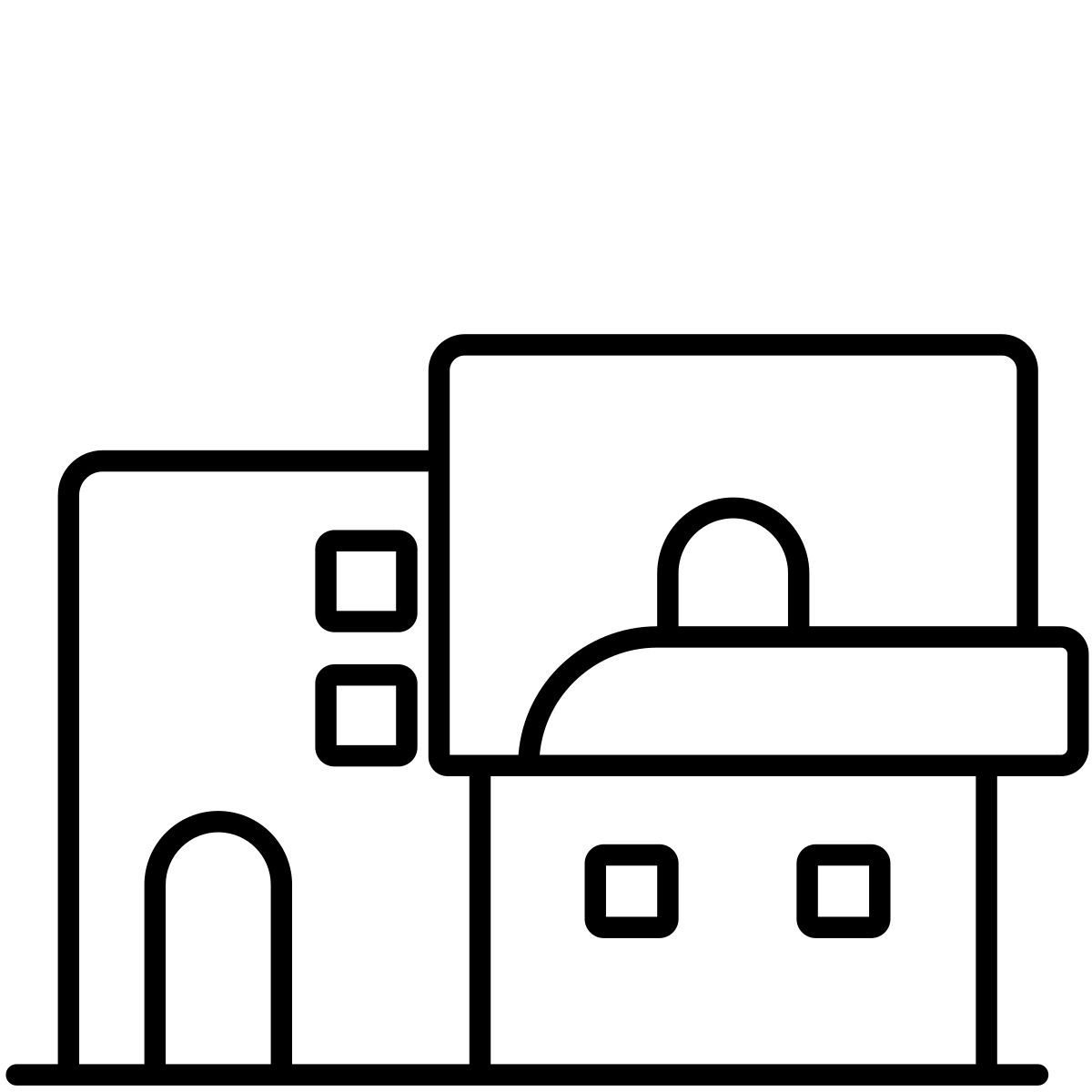 modern house icon
