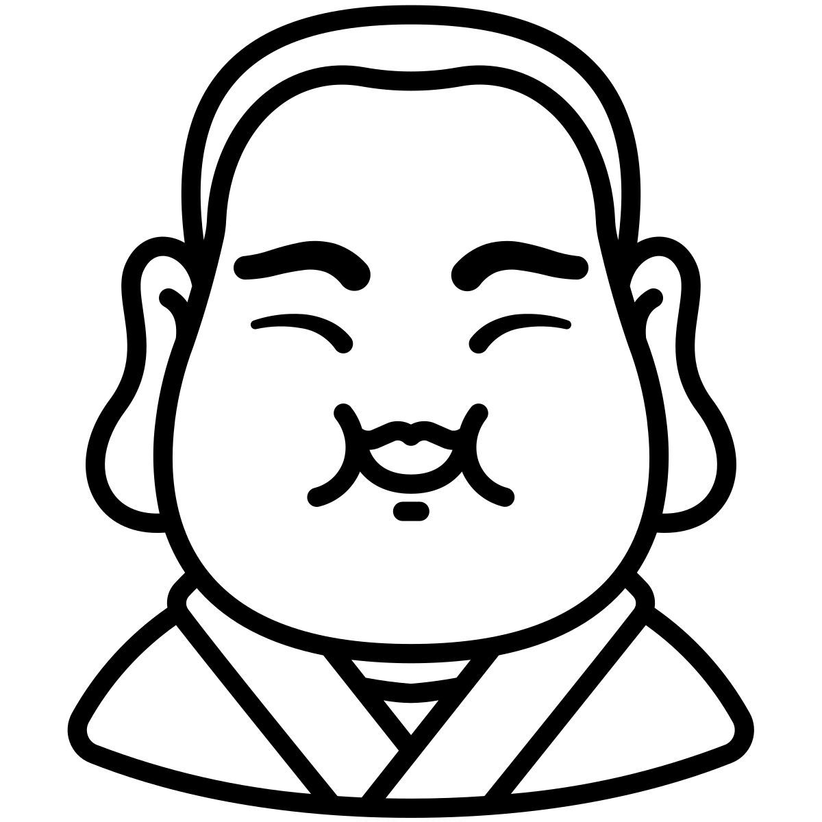 asian man icon