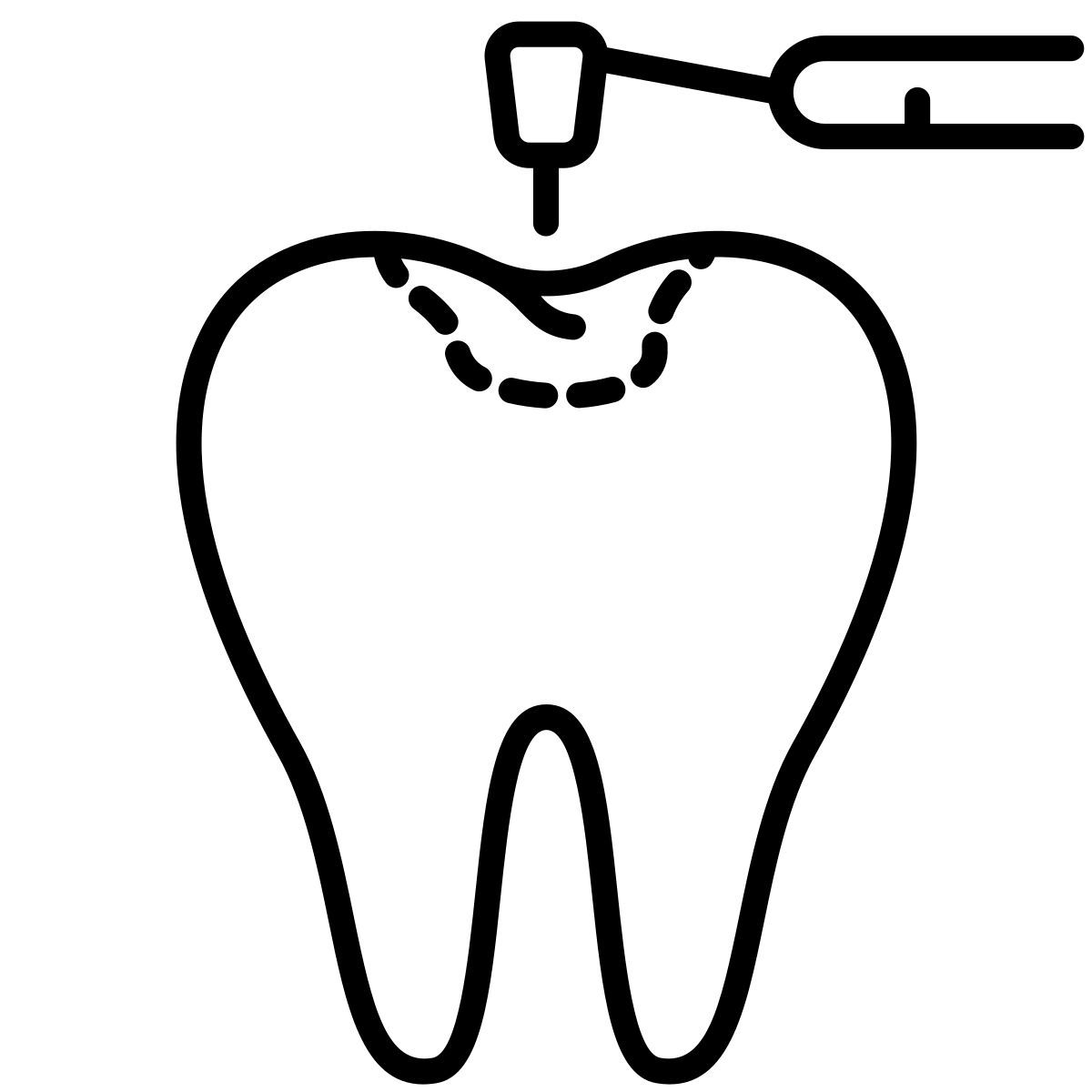 tooth filling icon