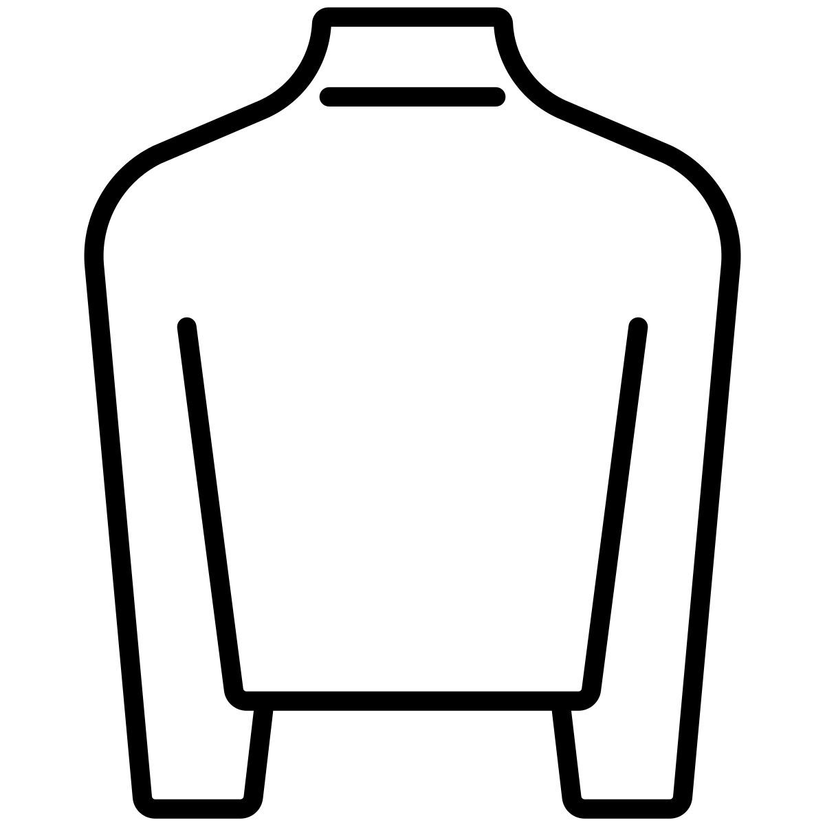 suéter tipo con cuello de tortuga icon