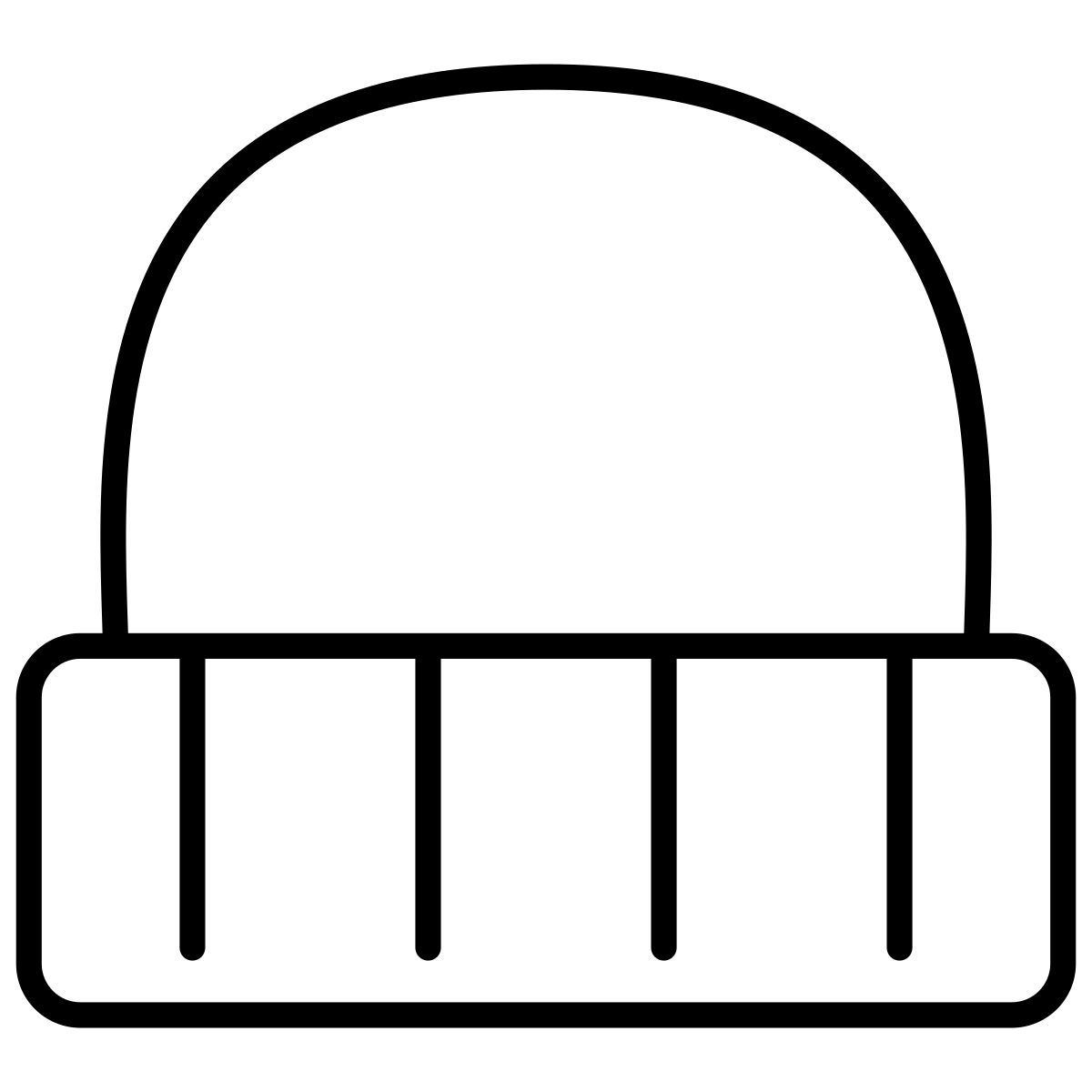 gorro de lana icon