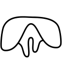 external diaphragm-internal-human-organs-victoruler-outline-victoruler icon