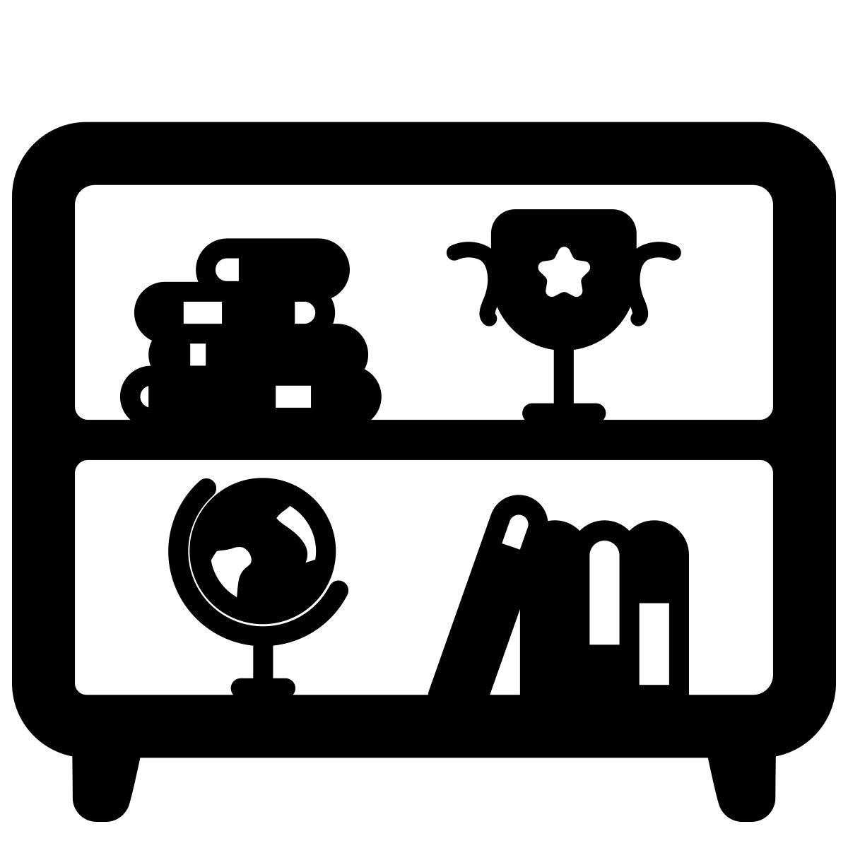 scaffale per libri icon