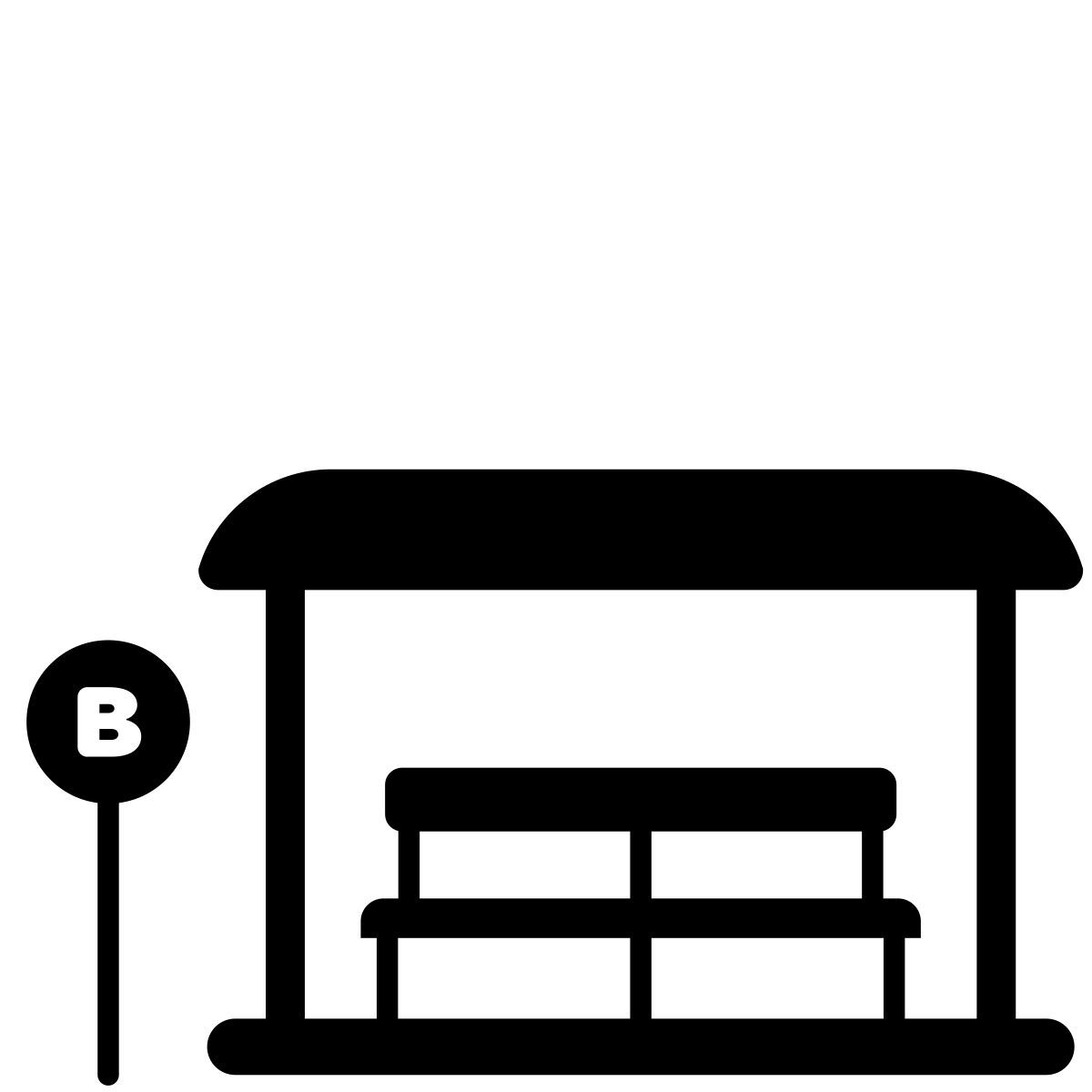 bus stop icon