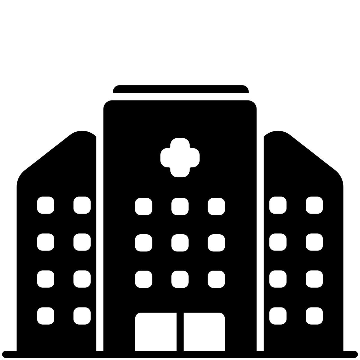 hospital building icon