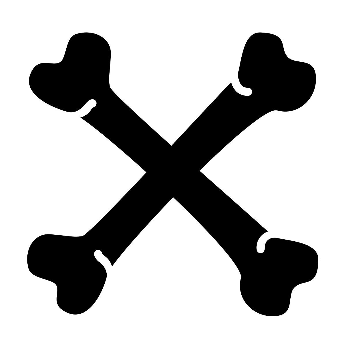 skull and bones icon