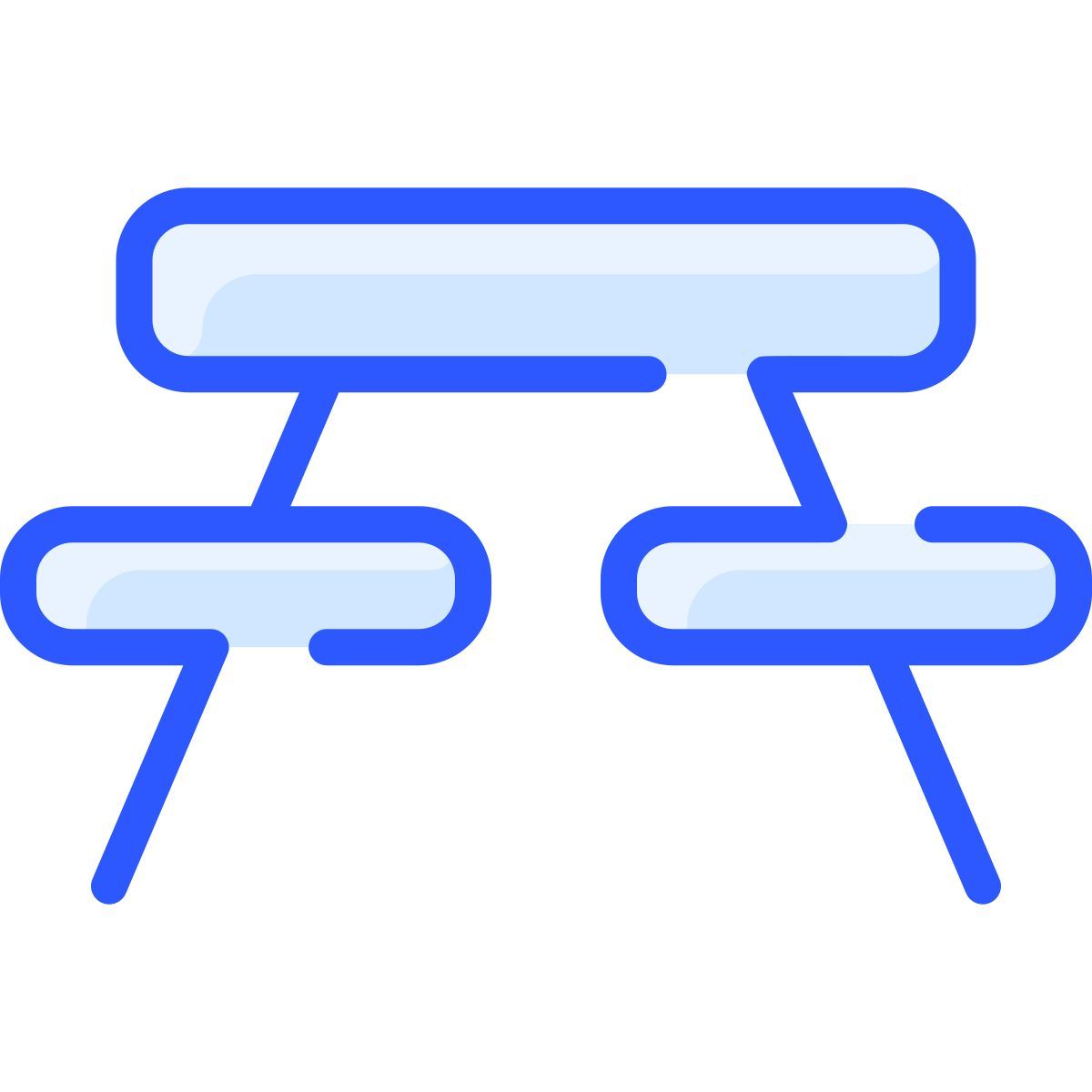 camping table icon