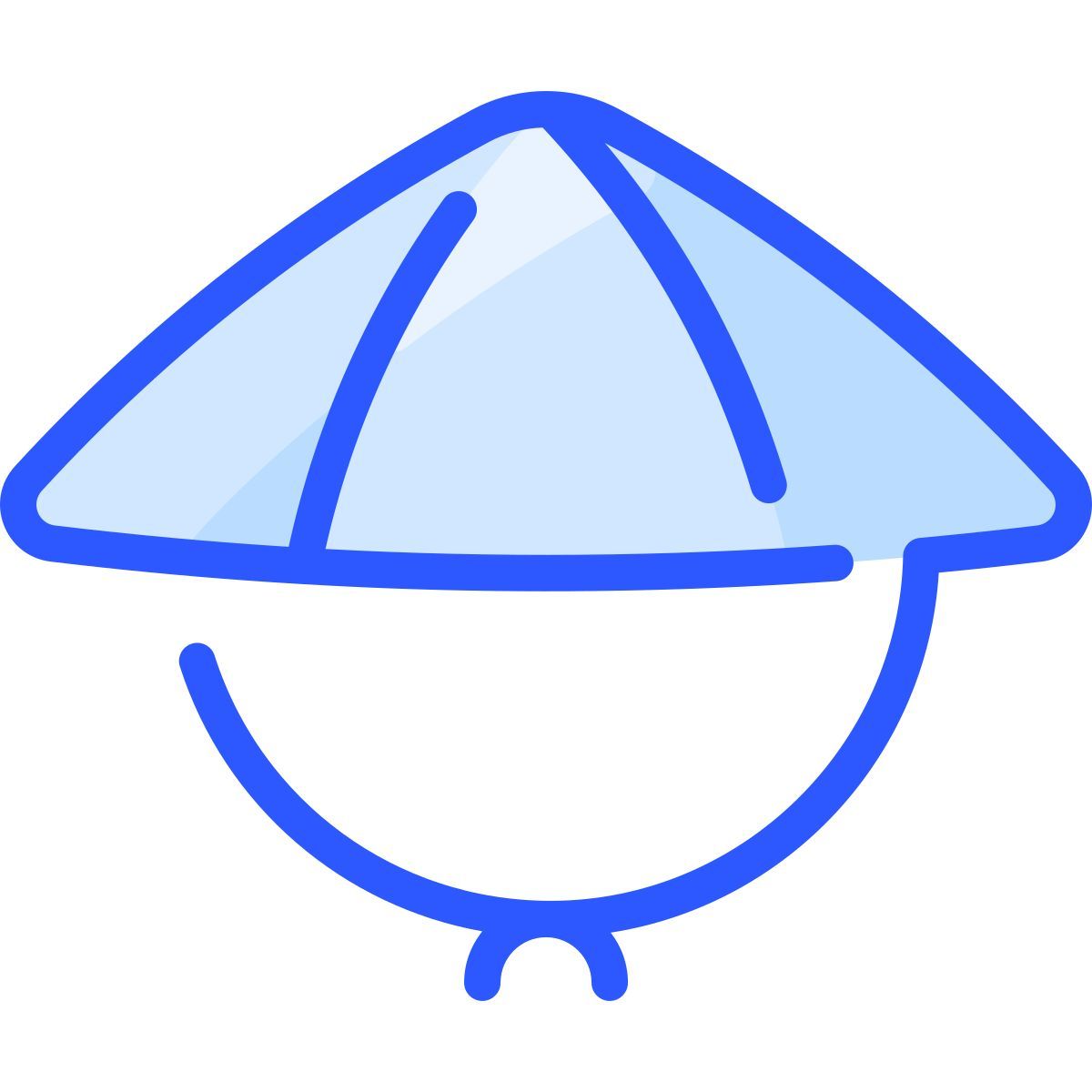 chinesischer hut icon