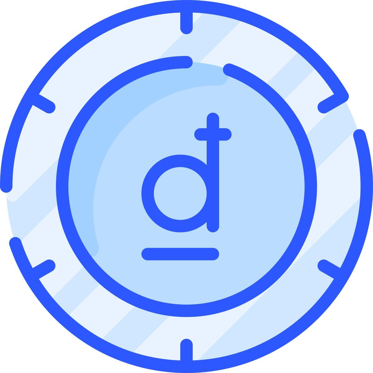 moneda dong externa vitaliy gorbachev azul vitaly gorbachev icon