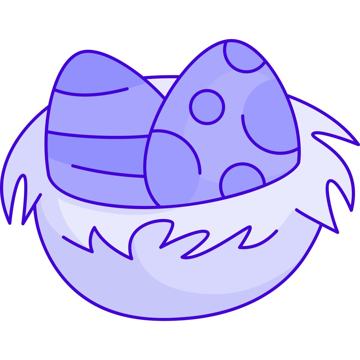 easter nest icon