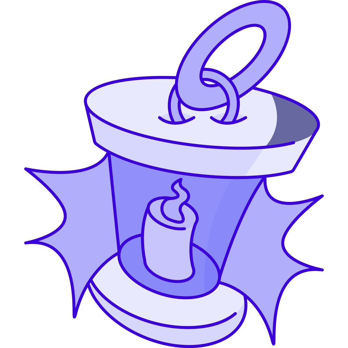 oil lamp icon