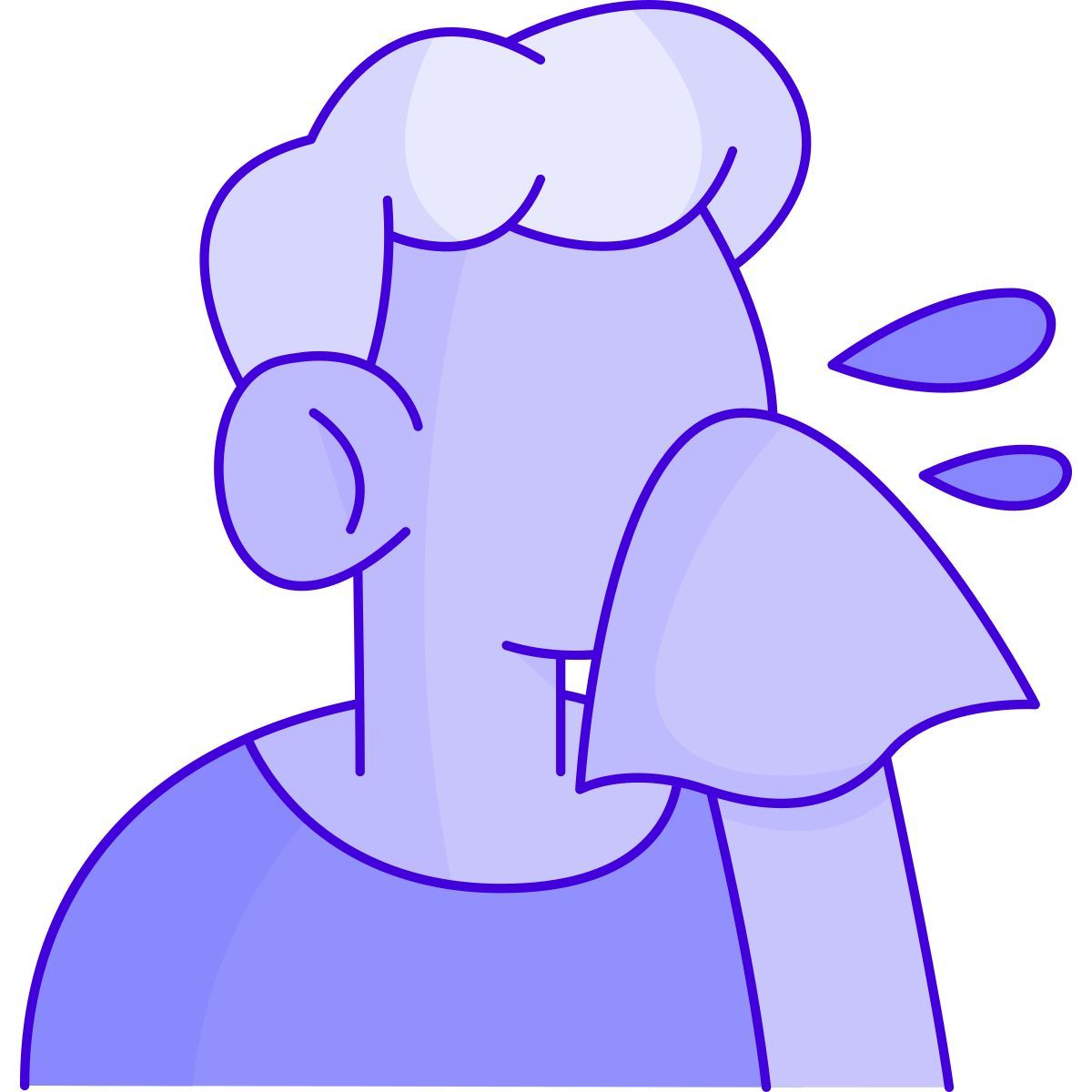 sneezing icon