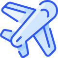 external airplane-airport-vitaliy-gorbachev-blue-vitaly-gorbachev icon