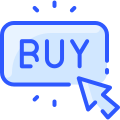 external buy-button-ecommerce-vitaliy-gorbachev-blue-vitaly-gorbachev icon