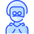 external man-avatar-with-mask-vitaliy-gorbachev-blue-vitaly-gorbachev icon