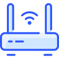 external router-internet-technology-vitaliy-gorbachev-blue-vitaly-gorbachev icon