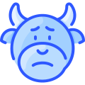 external sad-bull-emoji-vitaliy-gorbachev-blue-vitaly-gorbachev icon