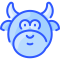 external shocked-bull-emoji-vitaliy-gorbachev-blue-vitaly-gorbachev icon