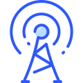 external signal-tower-radio-vitaliy-gorbachev-blue-vitaly-gorbachev icon