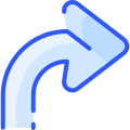 external turn-right-arrows-vitaliy-gorbachev-blue-vitaly-gorbachev icon
