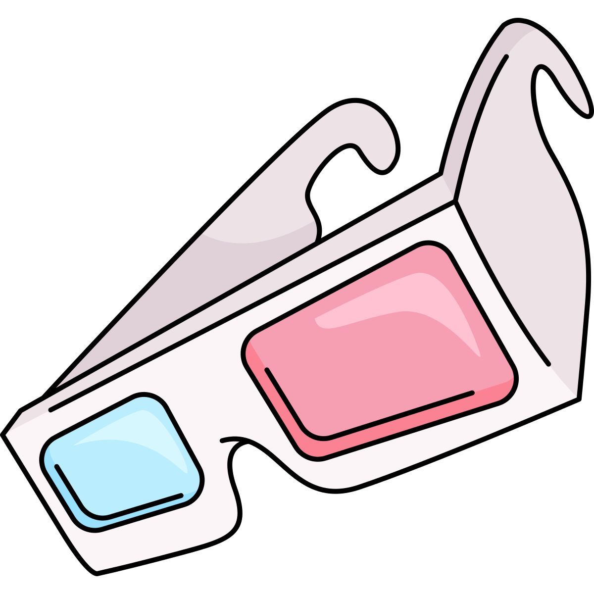 3d glasses icon