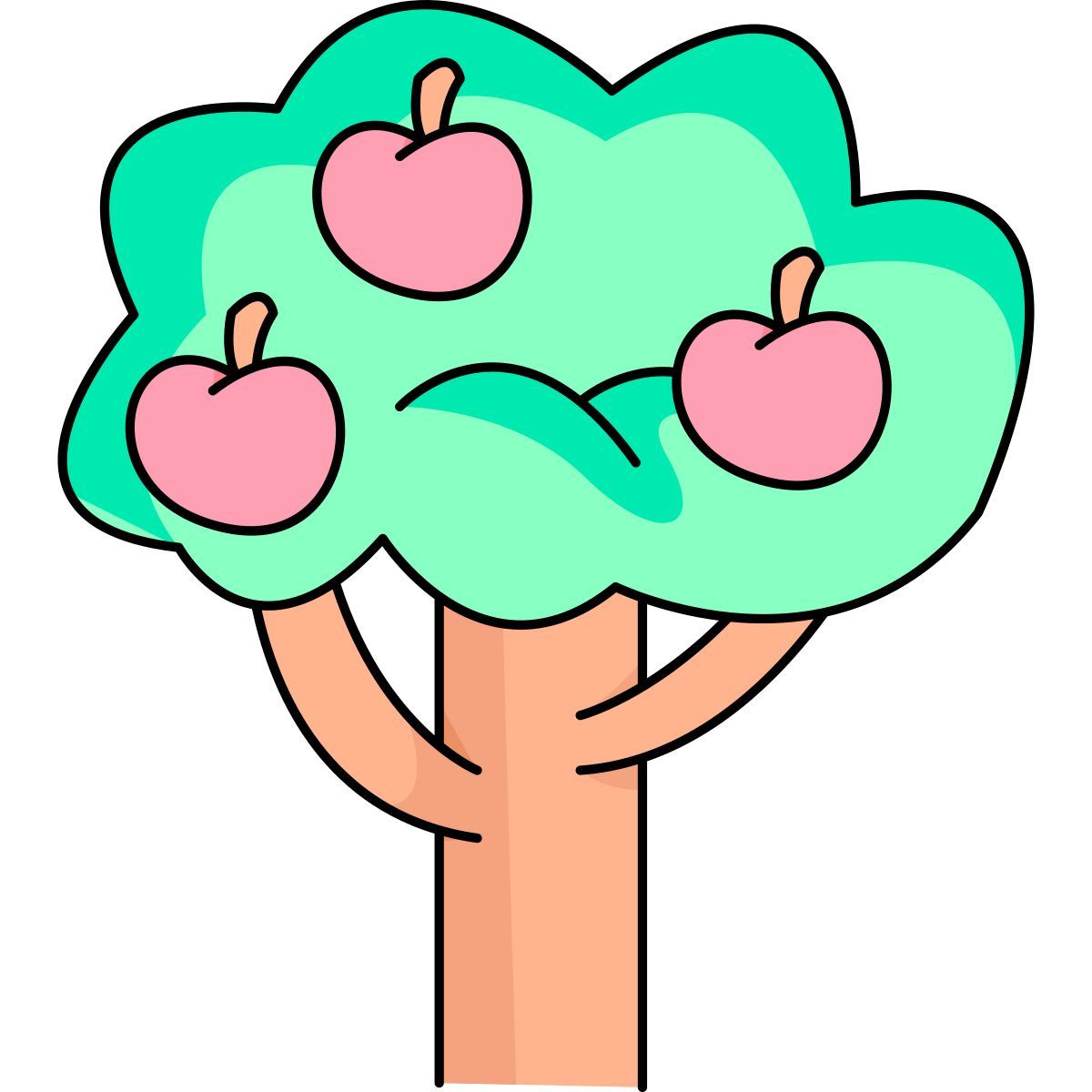 apple tree icon