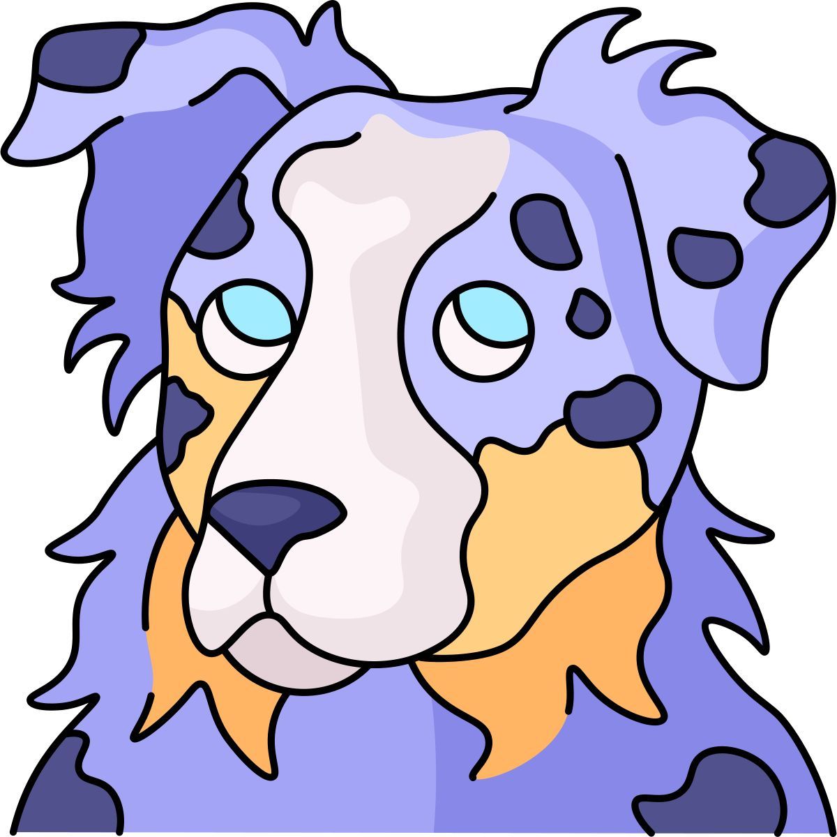 australian shepherd icon