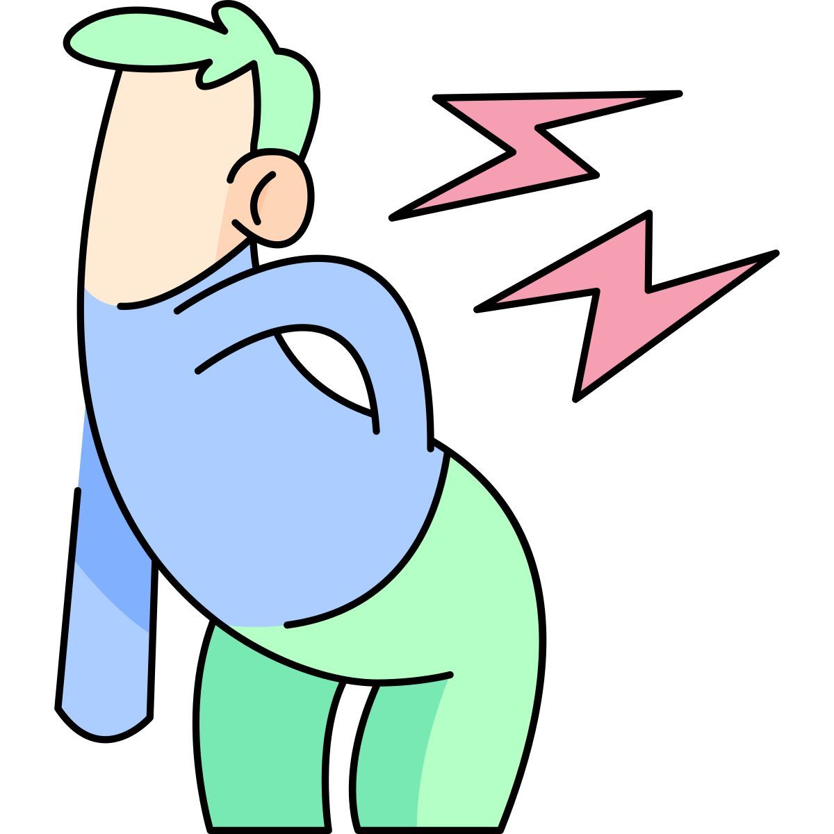 back pain icon