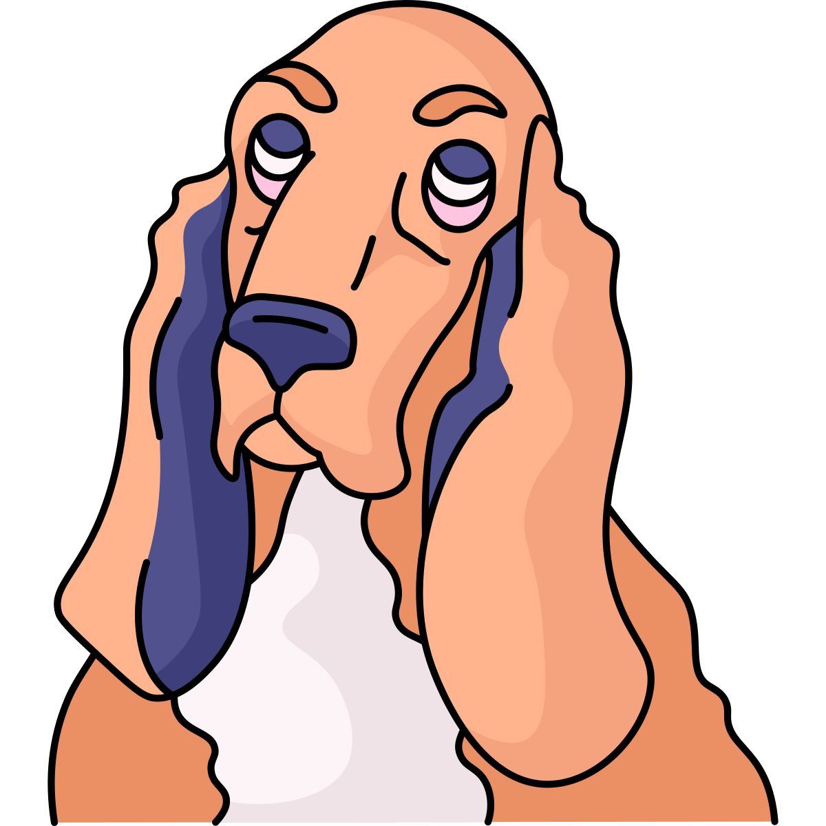 basset hound icon