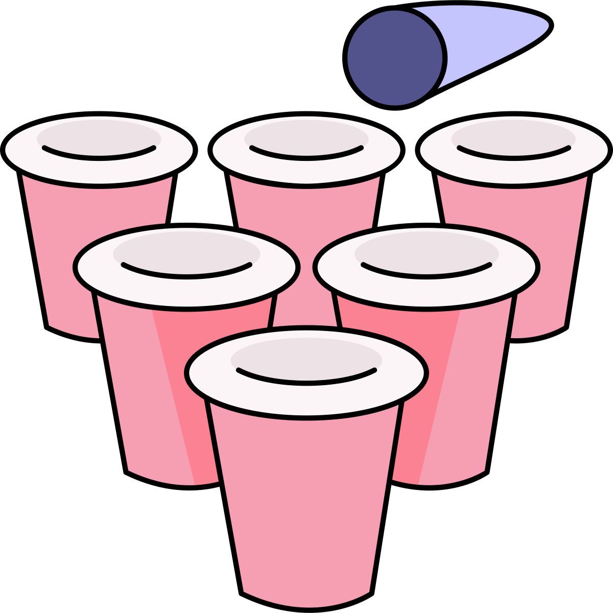 beer pong icon
