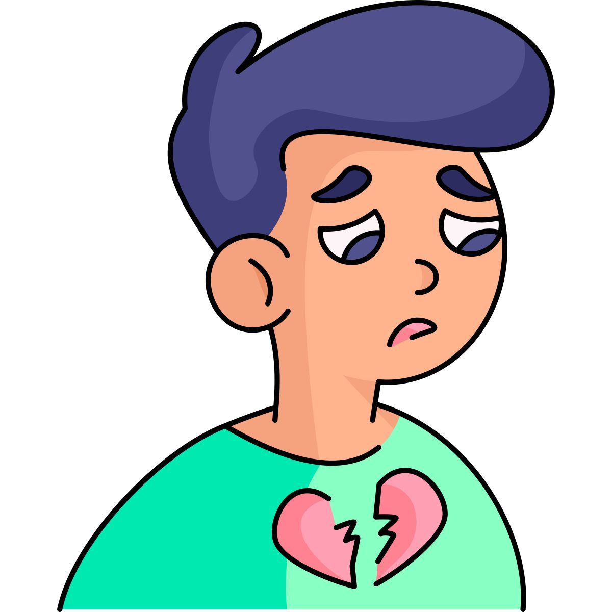 상처받은 마음 icon