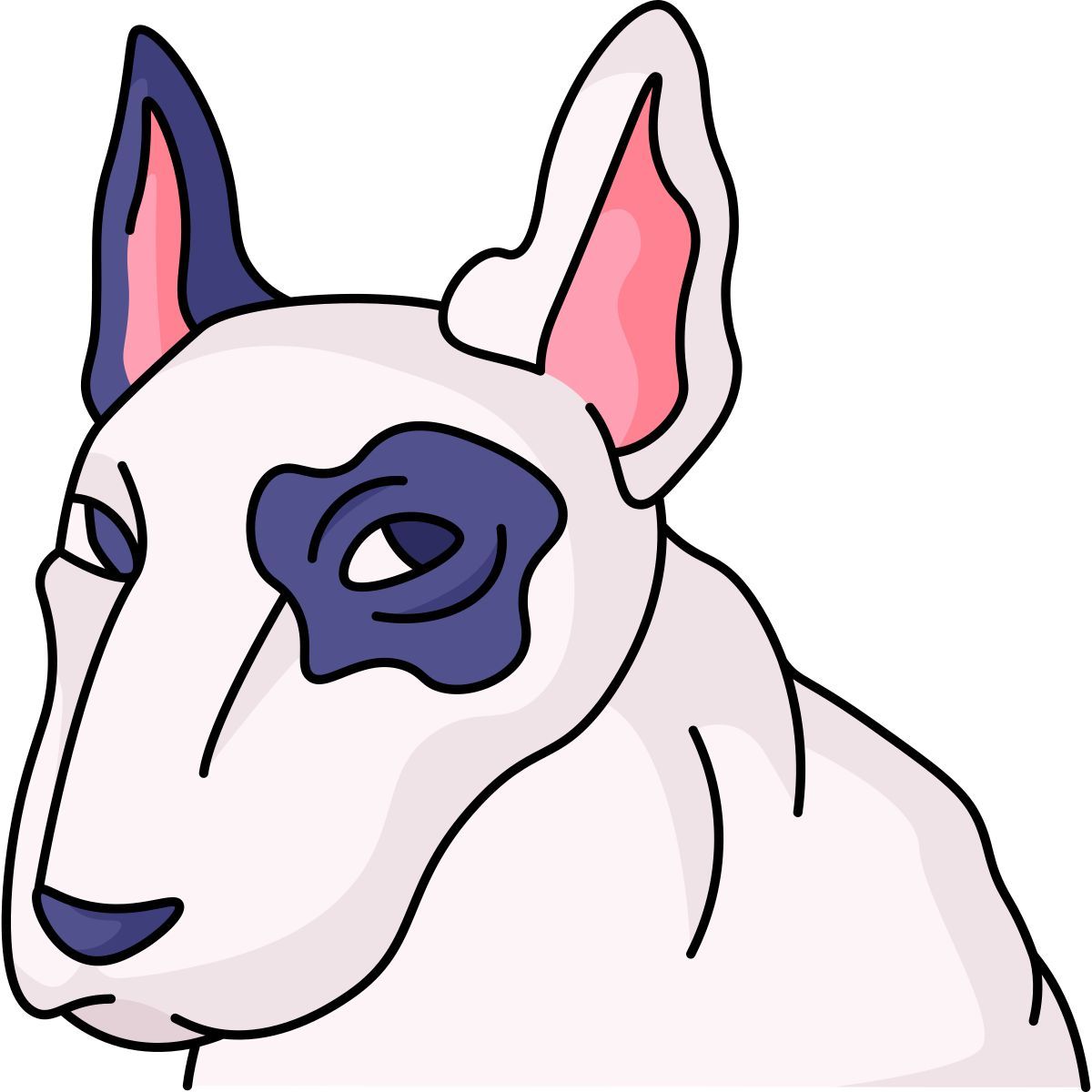 bull terrier icon