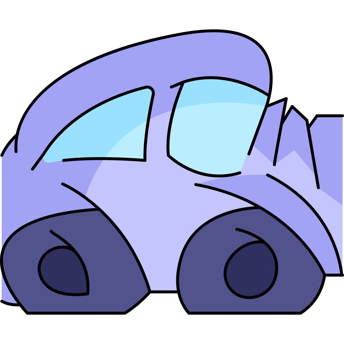 car accident icon