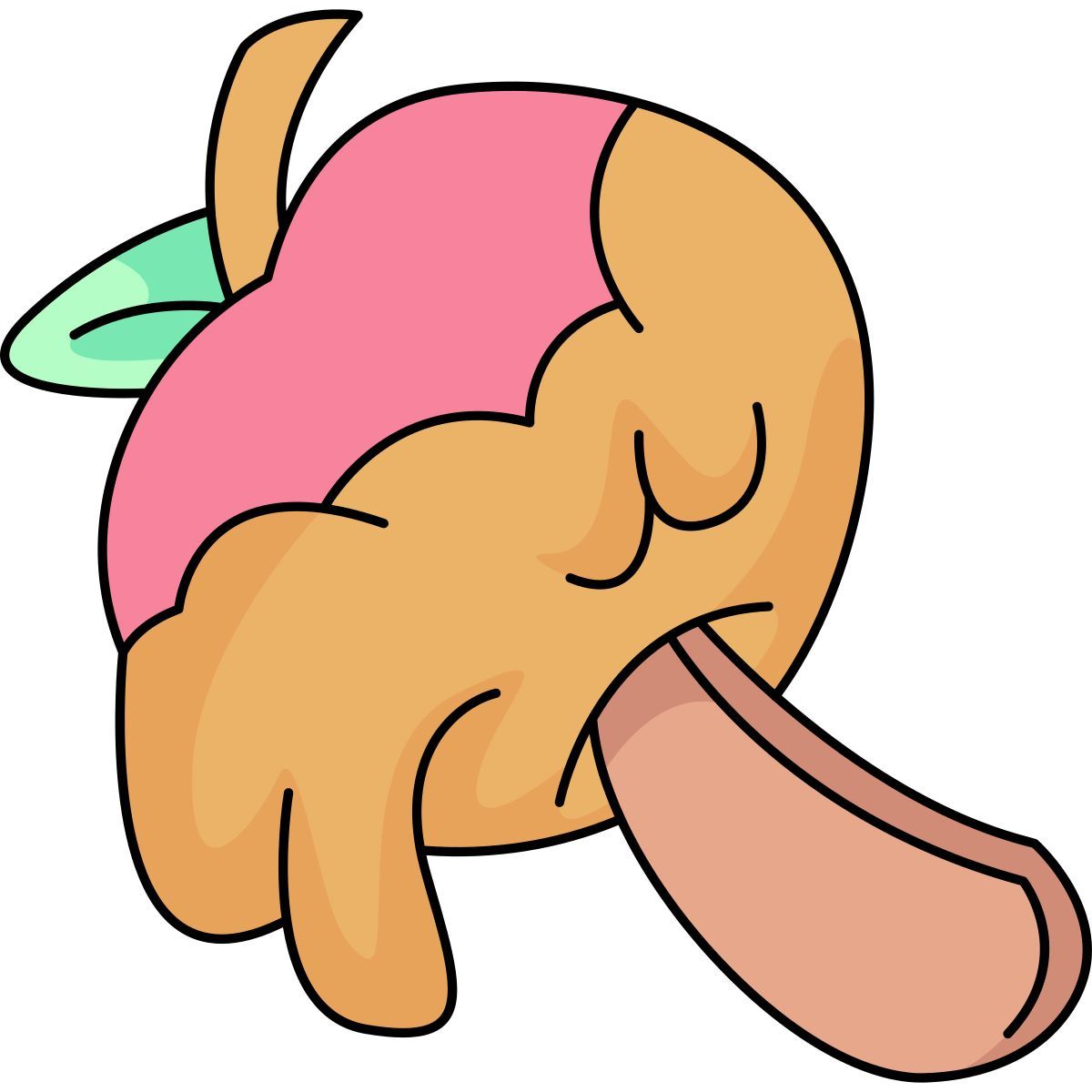 maçã caramelizada icon