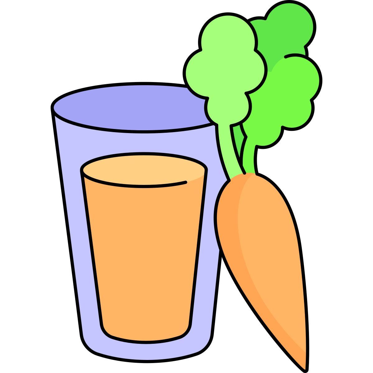 carrot juice icon