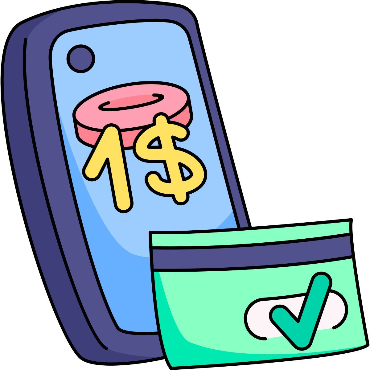 cashless payment icon