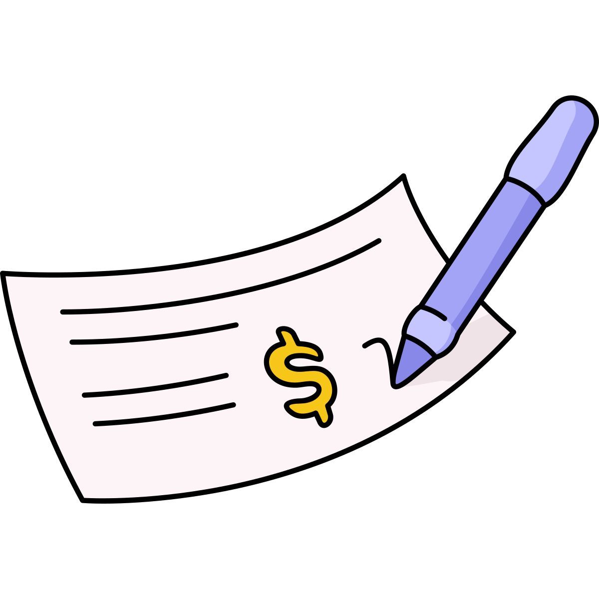 cheque icon