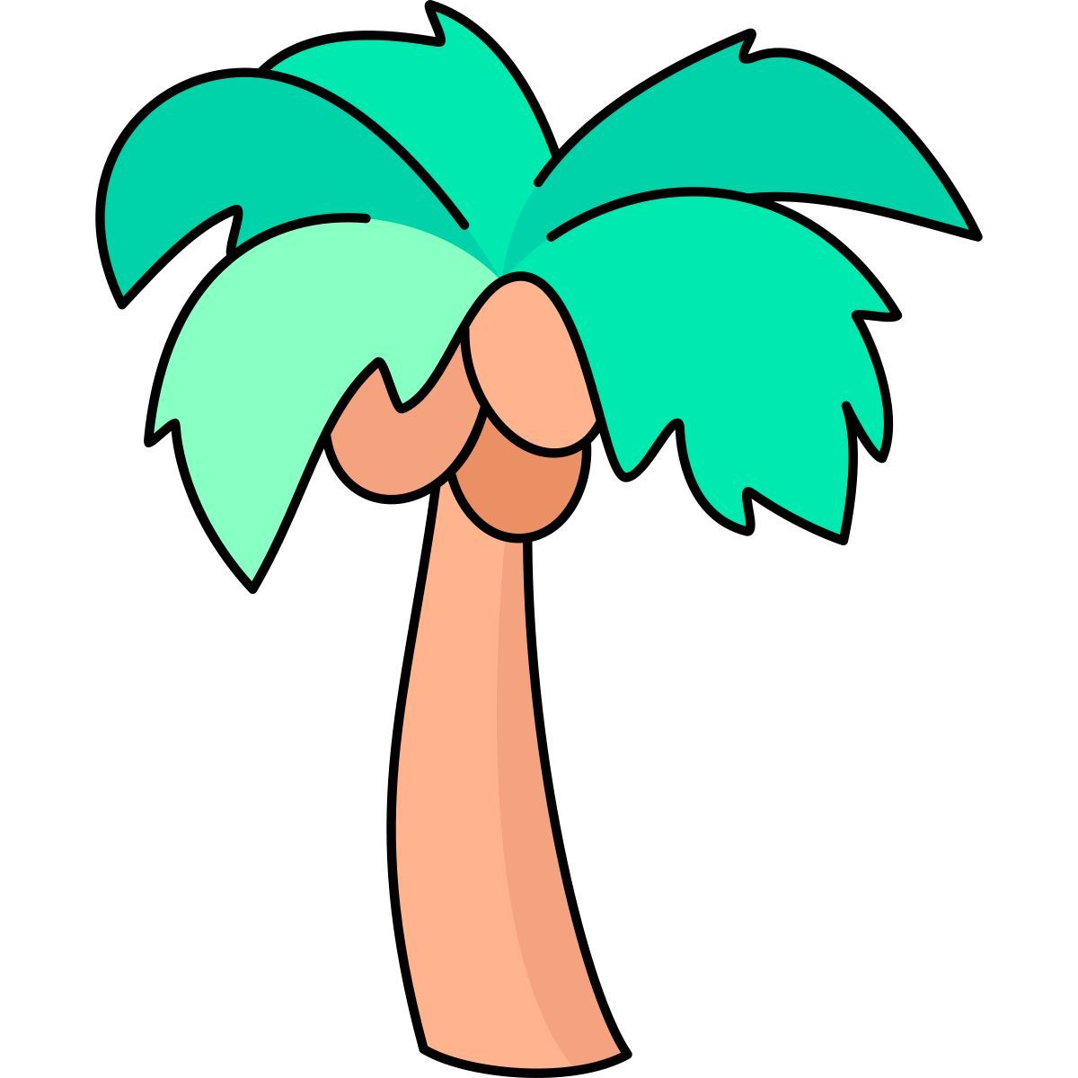 coconut tree icon