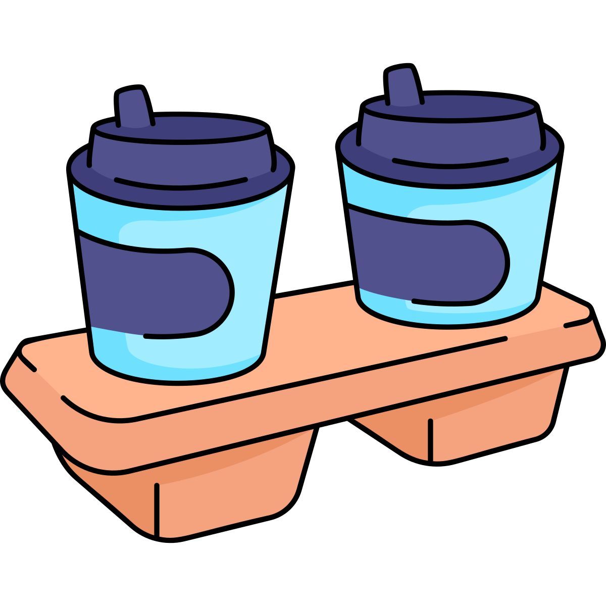 coffee cups icon