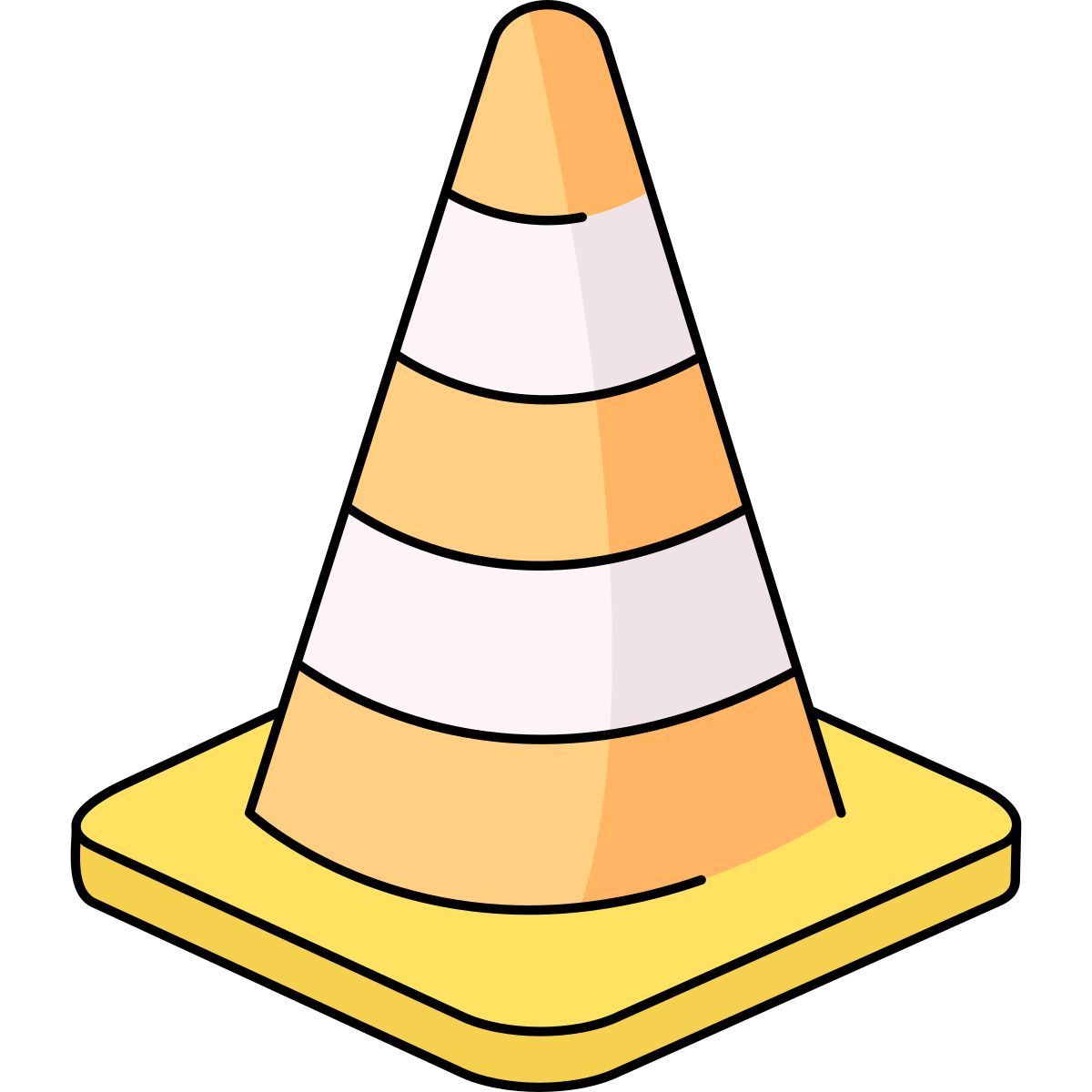 traffic cone icon