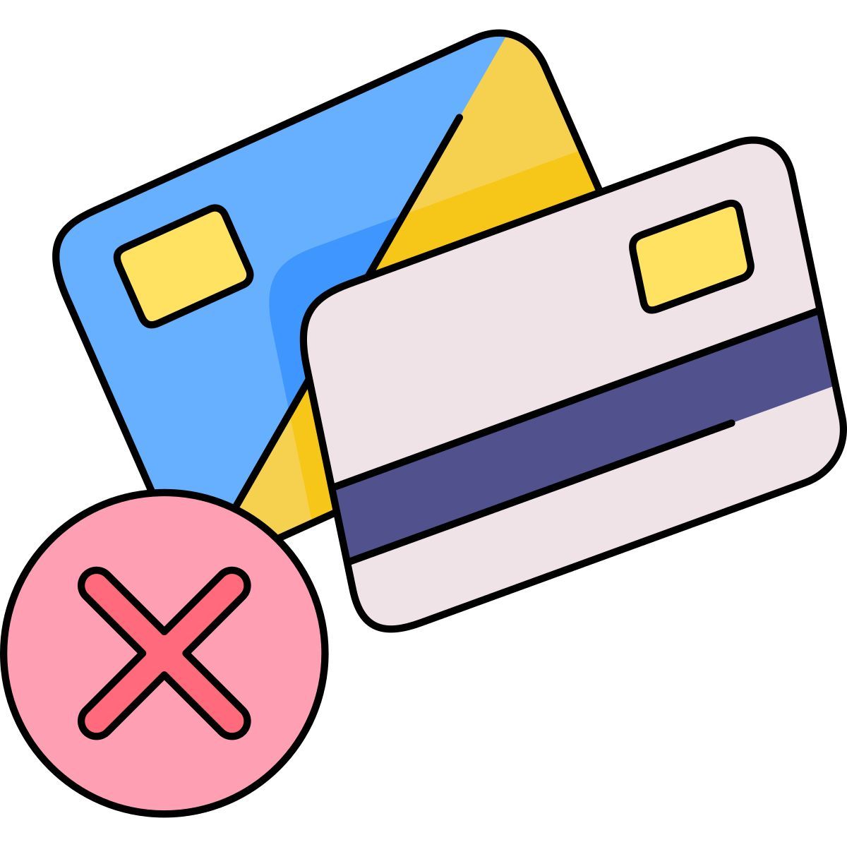 decline payment icon
