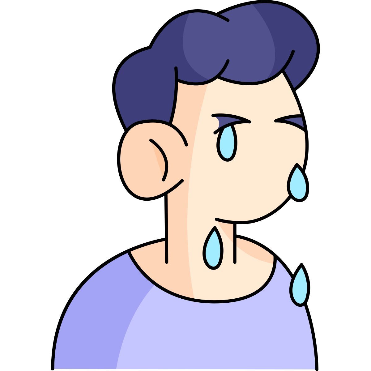 crying icon
