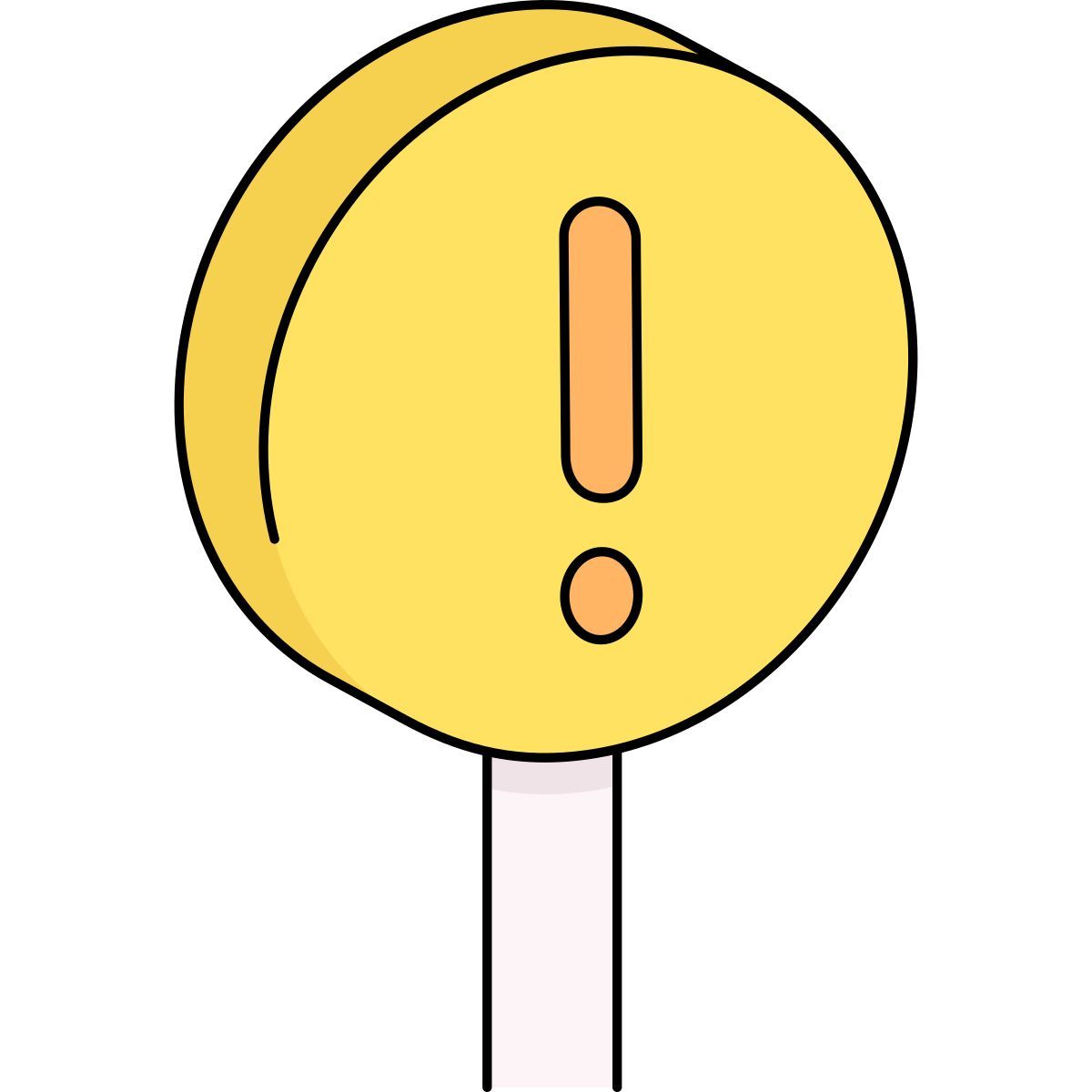 warning sign icon