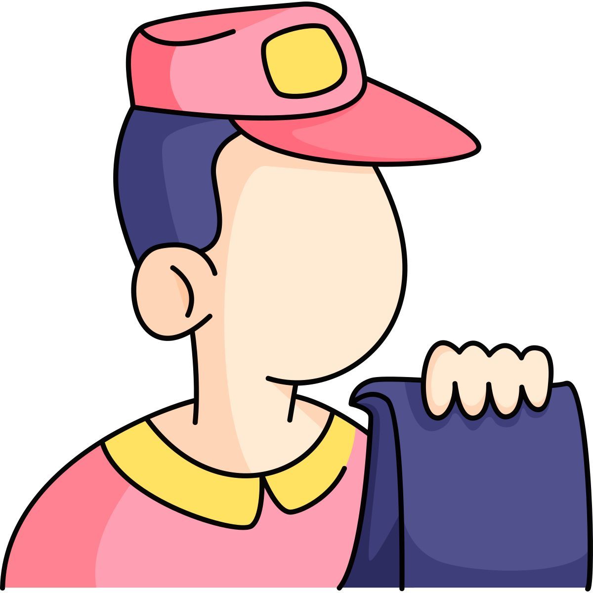 delivery man icon