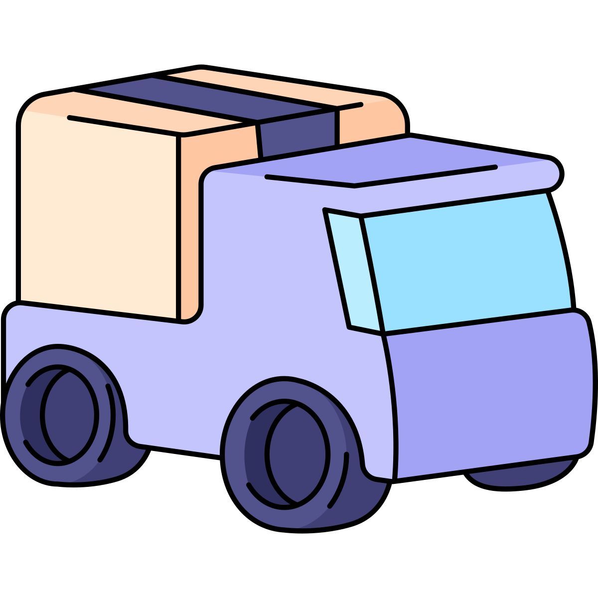 delivery truck icon