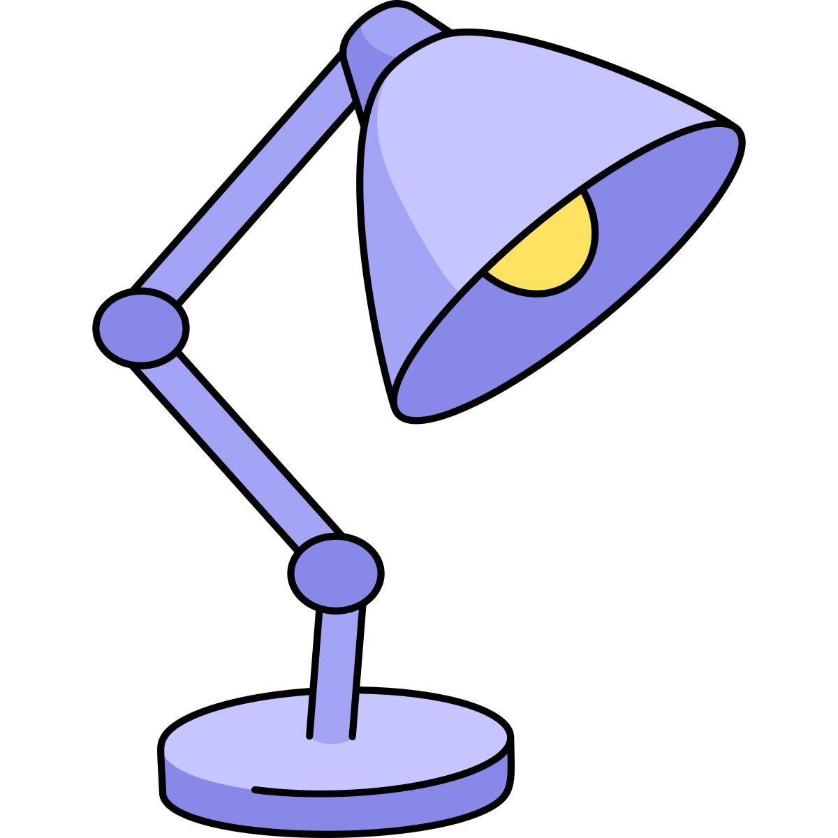 desk lamp icon