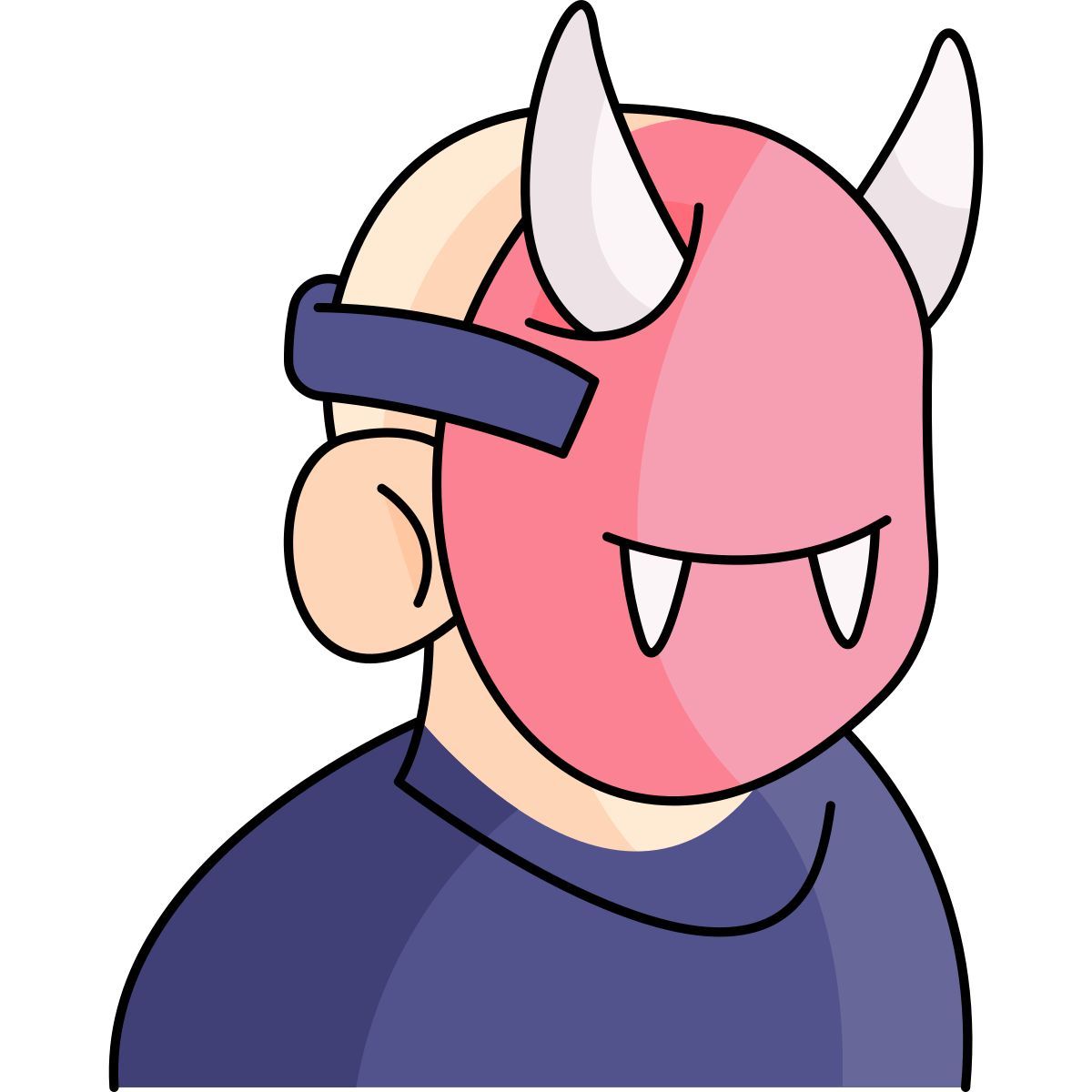 devil mask icon