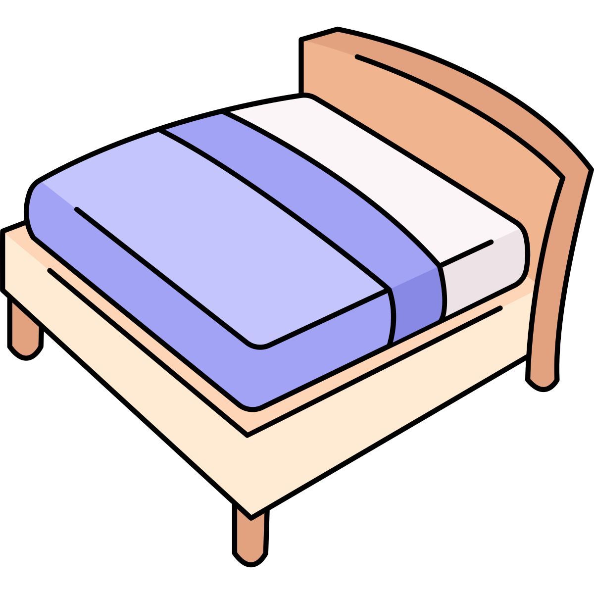 double bed icon